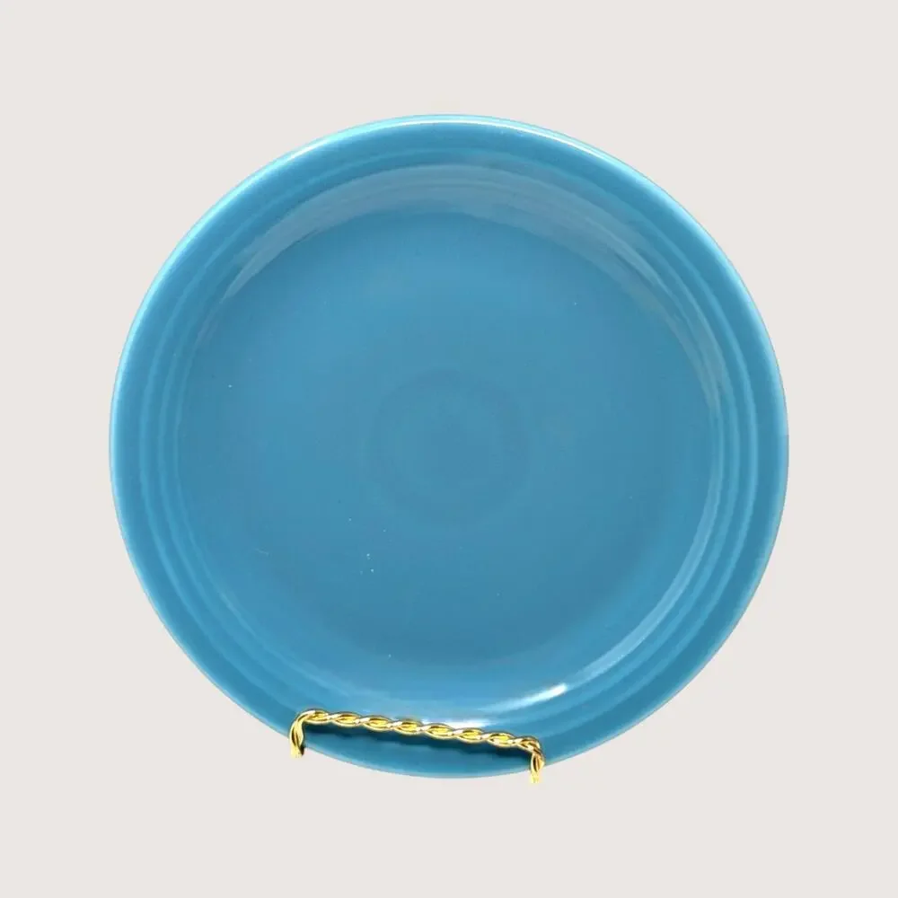 Vintage Fiesta 7.25 Inch Salad Plates Colorful Set